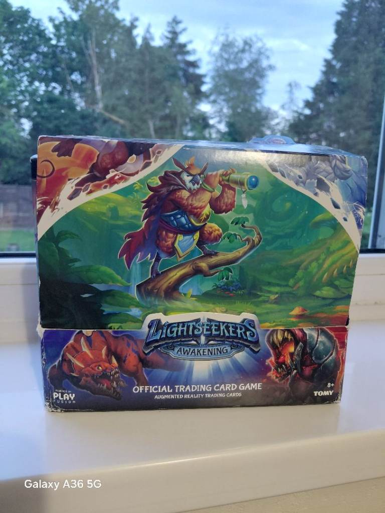 The Lightseekers Awakening Official boxset Trading Card Game box 