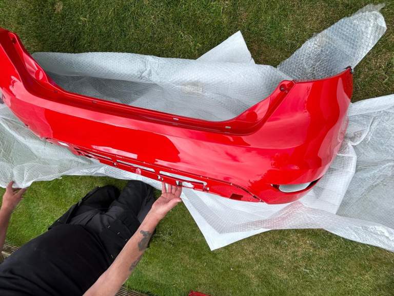 Ford fiesta rear bumper