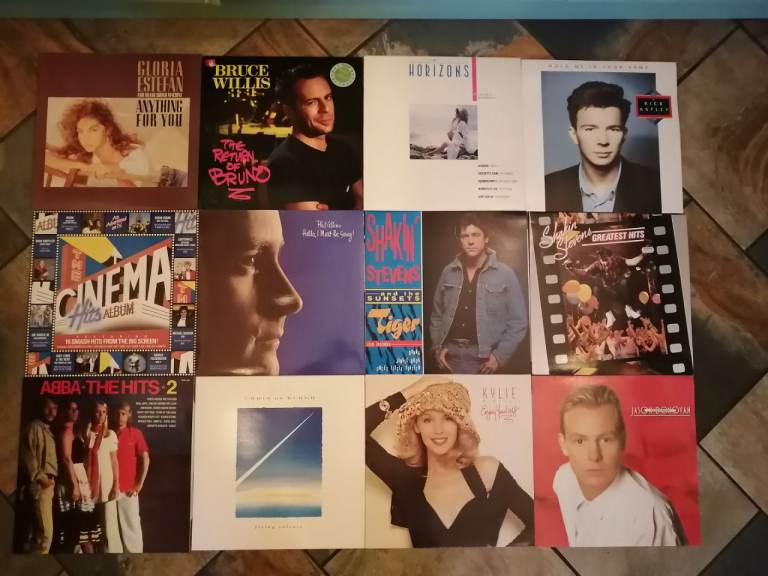Big collection of vinyls in perfect condition. 76 in total