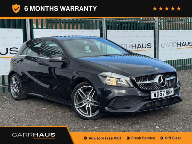 2018 Mercedes-Benz A-Class 1.5 A 180 D AMG Line Auto 5dr Hatchback Diesel Automatic