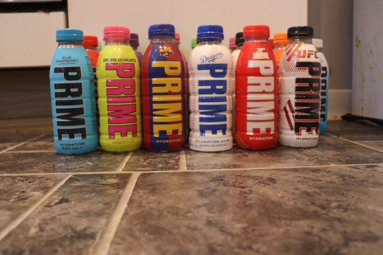 Prime Hydration Empty Bottle Collection