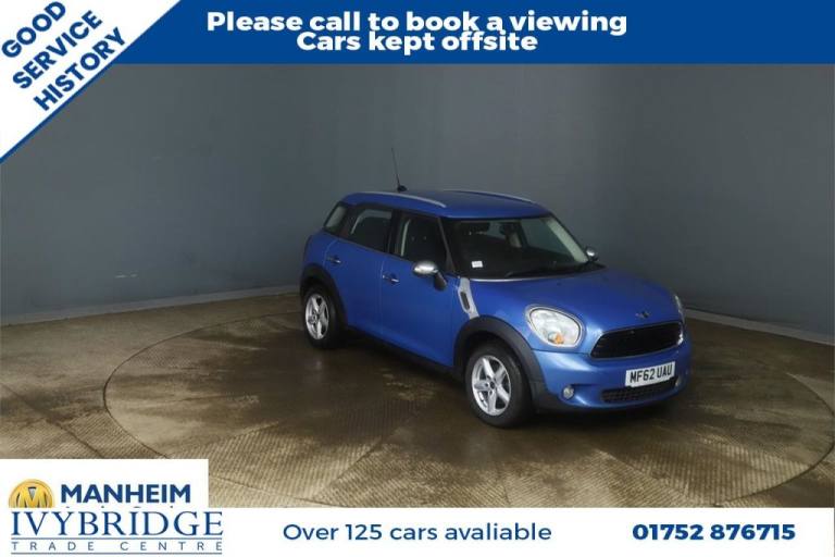 2012 62 MINI COUNTRYMAN 1.6 ONE SUV 5DR PETROL MANUAL EURO 5 (S/S) (98 PS)