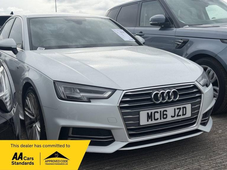 2016 Audi A4 2.0 TDI S line S Tronic Euro 6 (s/s) 4dr Saloon Diesel Automatic