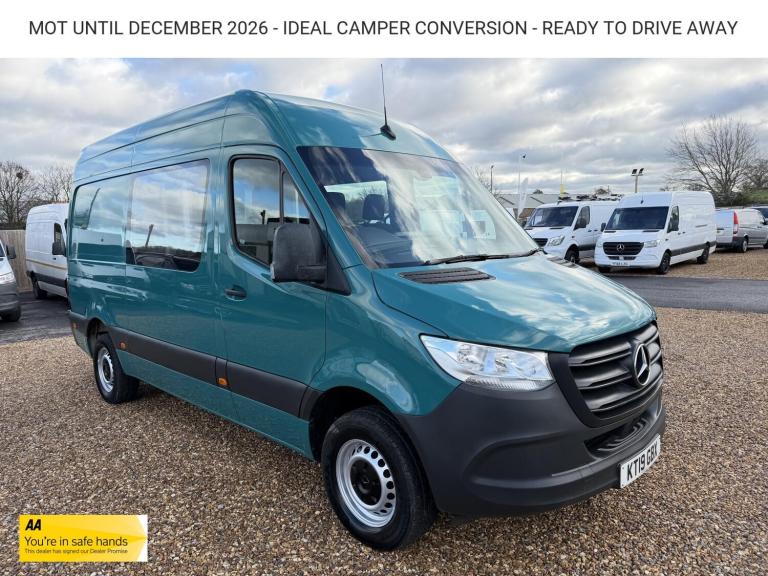 2019 Mercedes-Benz Sprinter 2.1 314 CDI Panel Van 5dr Diesel Manual RWD L2 H2 Euro 6 (143 ps) Pan...