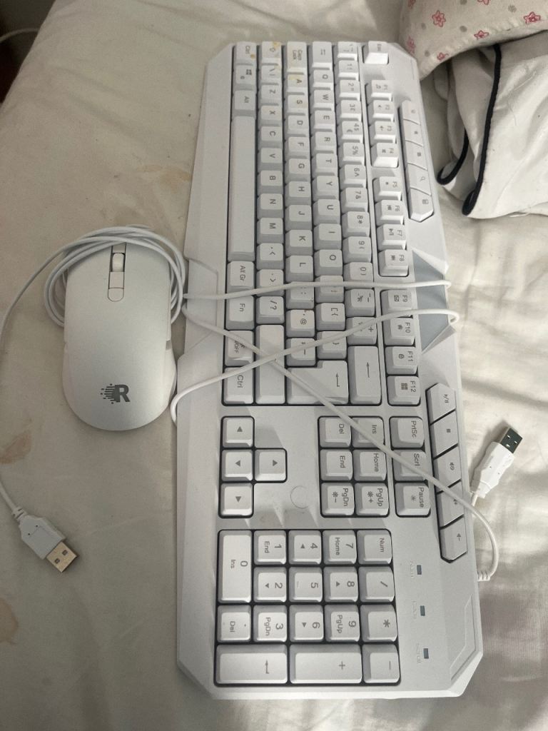 Gaming mouse and keyboard 