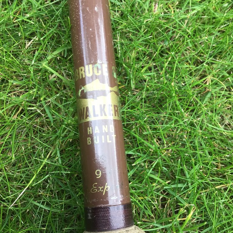 Bruce & Walker 9 Exp Hand Built Fishing Rod - Good Condition 14ft 6inch