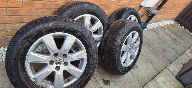 VWT5-6 TRANSPORTER VAN ALLOYS WHEELS AND TYRES