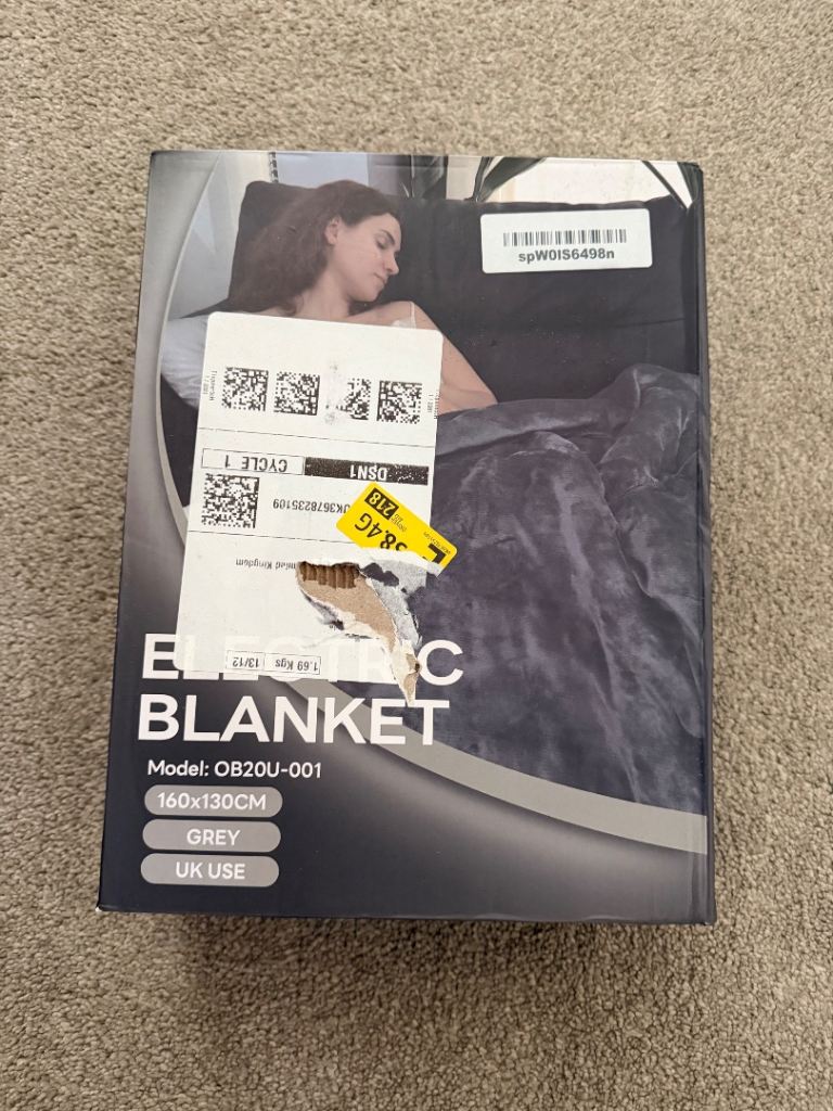 Electric blanket 160 x 130cm 