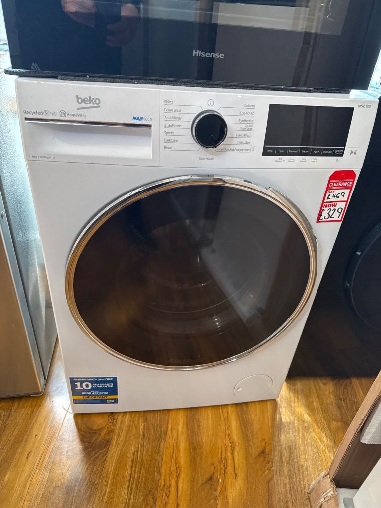 🤩SALE🤩RRP £399!! Beko 8kg B5w5841aw Washing Machine - White 