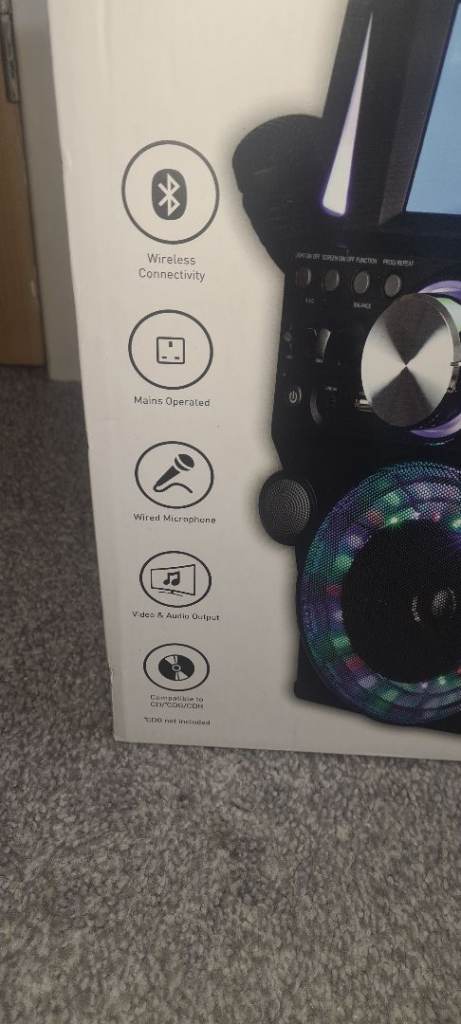 Bluetooth karaoke machine 