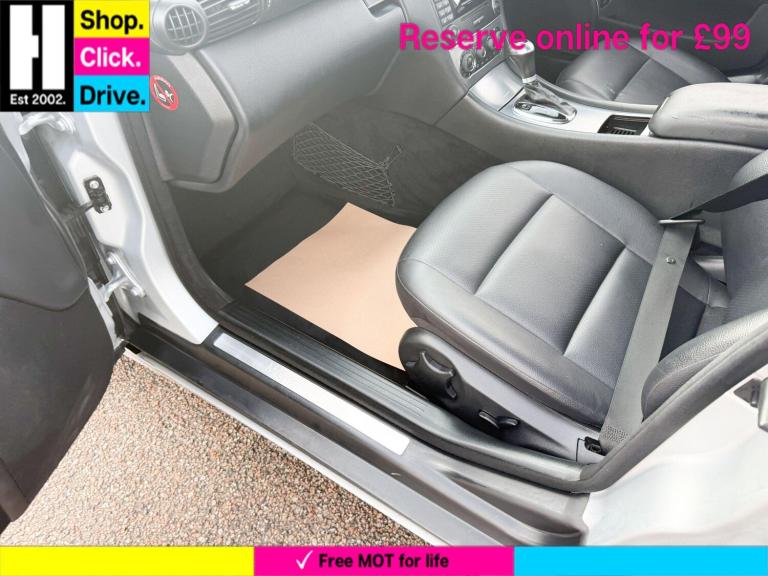2006 Mercedes-Benz C Class 1.8 C180 Kompressor Avantgarde SE Saloon 4dr Petrol Automatic (193 g/k...