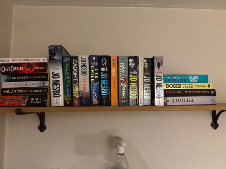 Selection of Thriller Novels by Jo Nesbo, Harlan Coben, and Others
