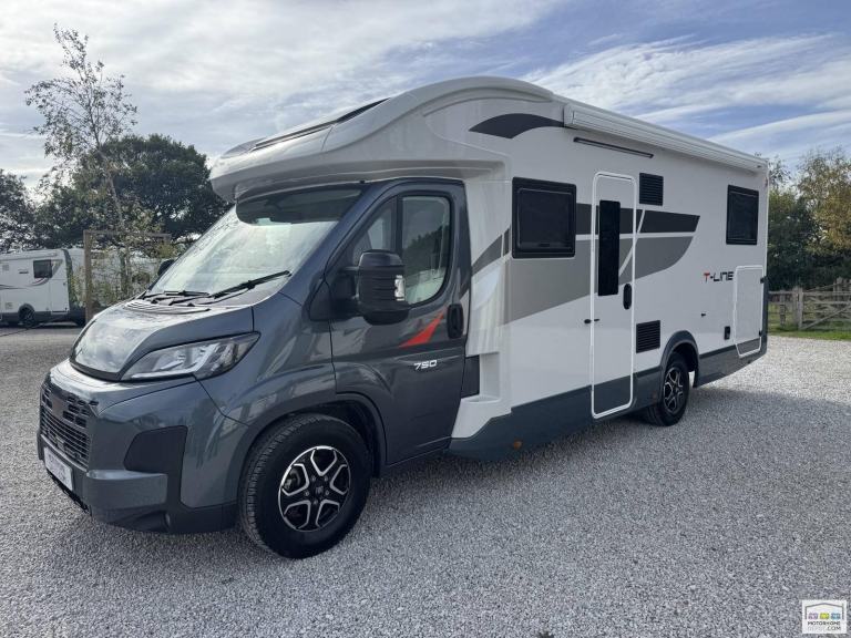2025 Roller Team T-Line 750 4 Berth 4 Belts Motorhome for Sale FSH Huge Spec