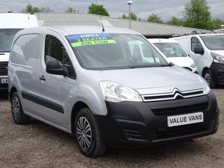 2018 (18) CITROEN BERLINGO L1 (SWB) 625 ENTERPRISE 1.6 HDI **3 SEATER VAN**