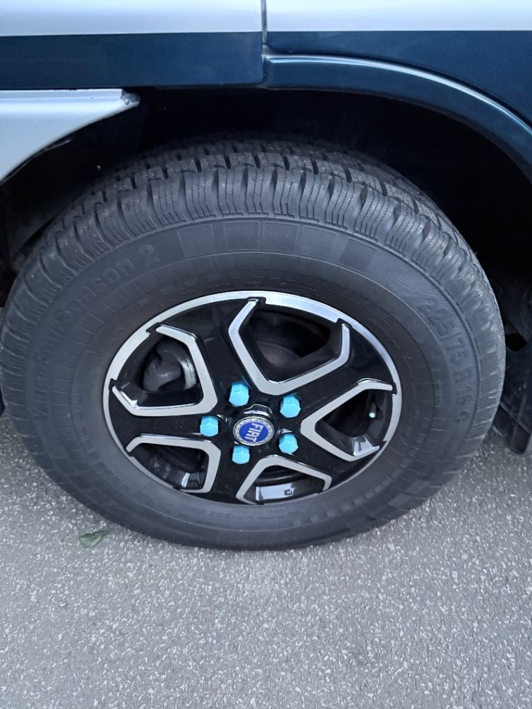 Fiat ducato motorhome wheels and tyres
