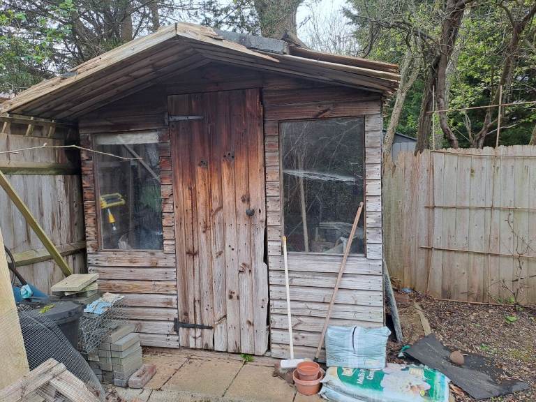 Garden shed 8x6 free