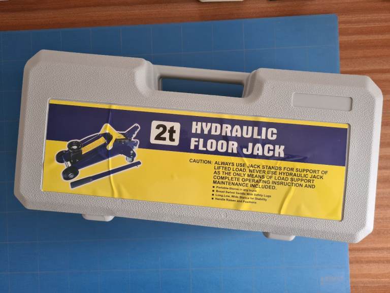 Trolley Jack 2 ton with carry case