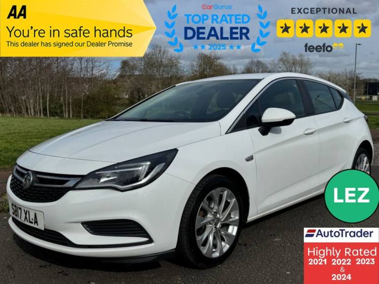 2017 Vauxhall Astra 1.4i Turbo Energy Hatchback 5dr Petrol Manual Euro 6 (125 ps) Hatchback Petro...