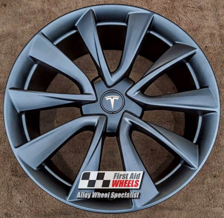 TESLA MODEL 3 PERFORMANCE AWD 1x 20'' GENUINE SPORT SATIN GREY ALLOY WHEEL S576GS