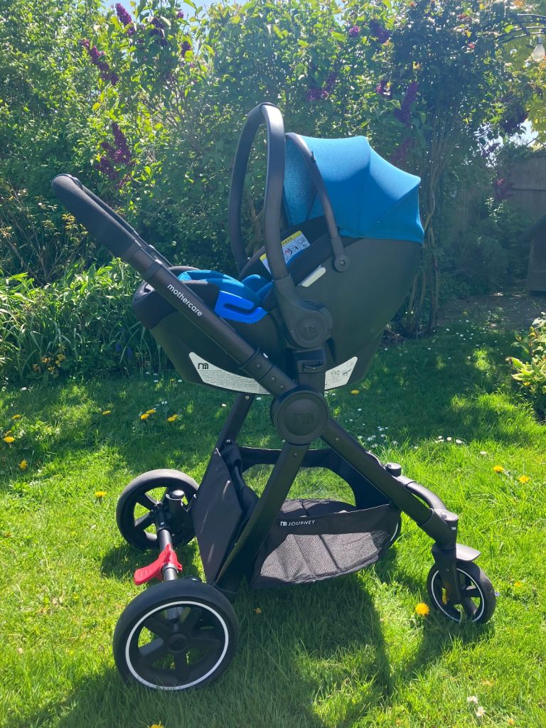 image for Mothercare 4-Wheeled Journey Pushchair, Pram and Car Seat in one!