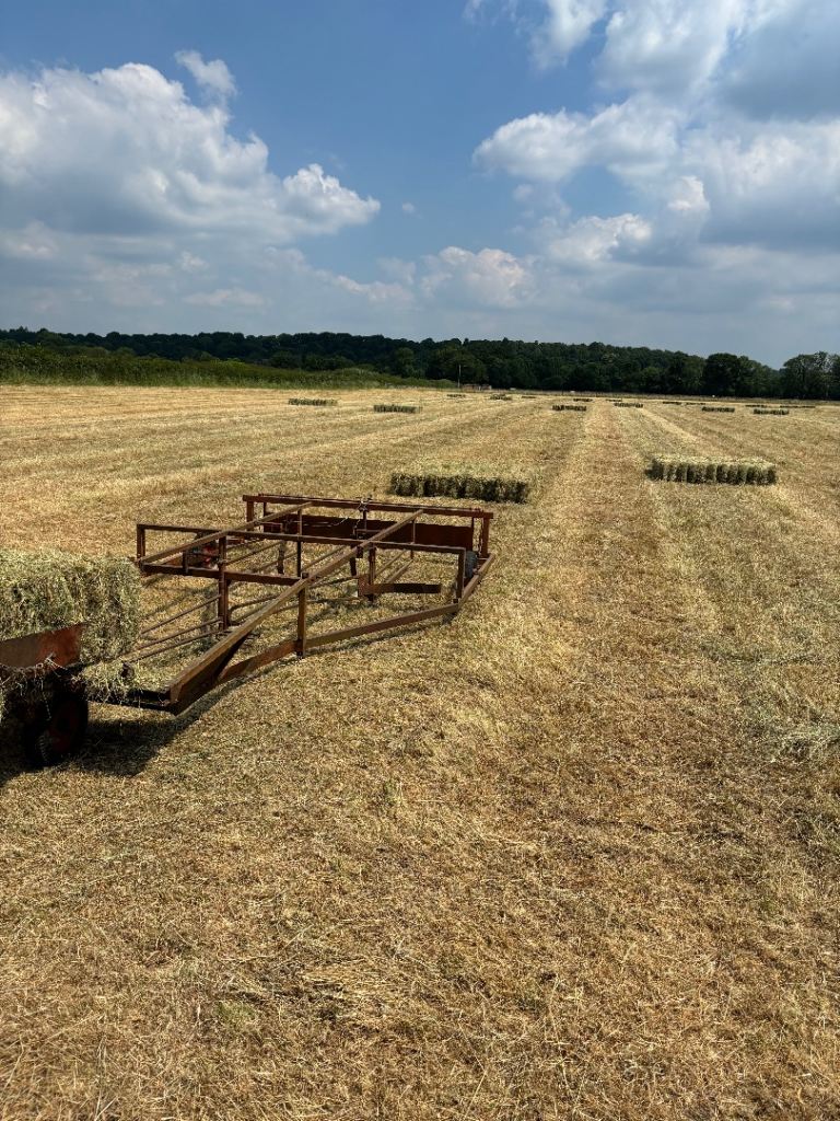 Browns bale sledge accumulator 