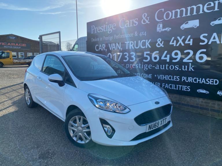 2019 Ford Fiesta 1.5 TDCi Van 85 BHP 6 SPEED 71K FSH 1 COUNCIL OWNER AIR CON MEGA HISTORY  CAR DE...