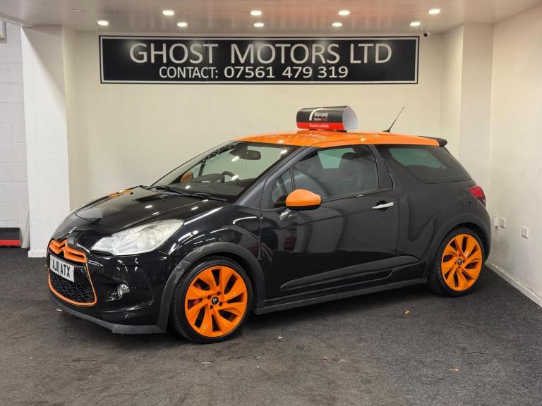 2011 Citroen DS3 1.6 THP Racing Black Euro 5 3dr HATCHBACK Petrol Manual