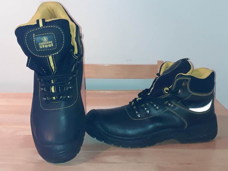 Amblers F8213 Safety lace up Steel Toe Work Boots Sizes UK 10