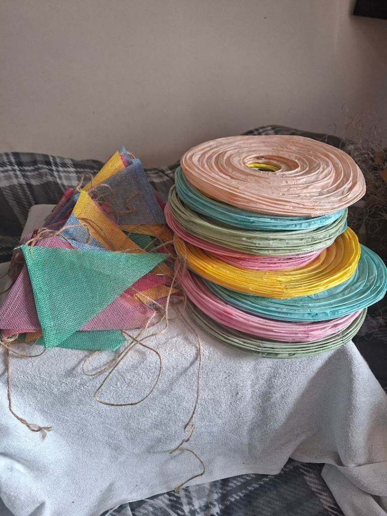 Wedding decorations pastels 