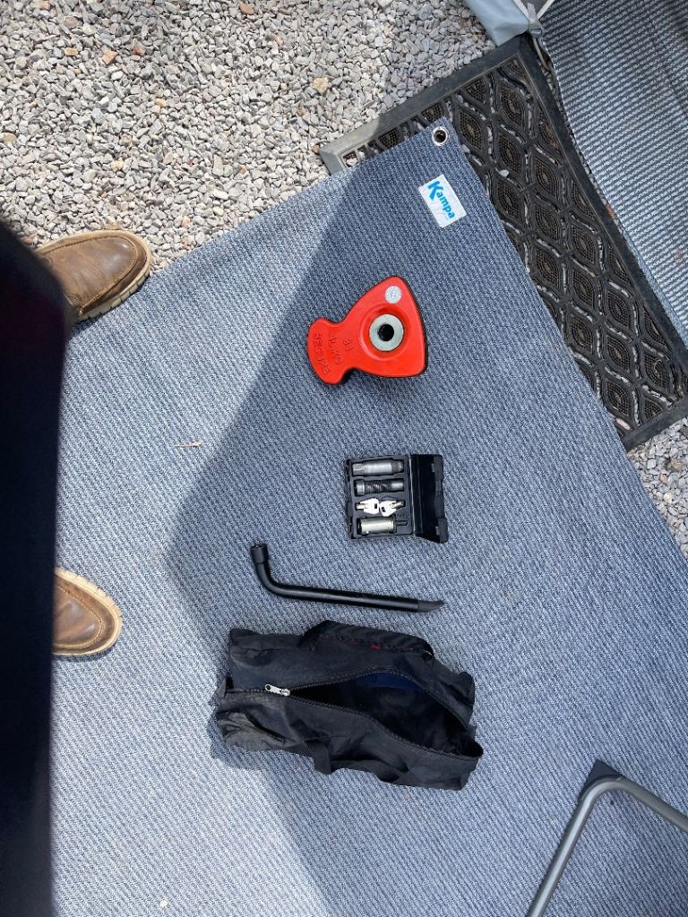 Alko No34 caravan wheel lock 