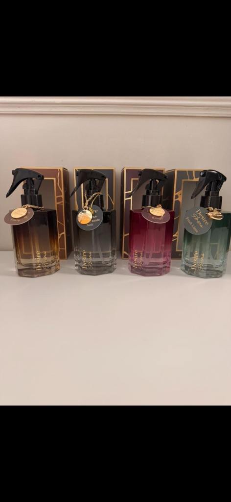 New Desire aroma Room Sprays / Air Fresheners - Various Colours