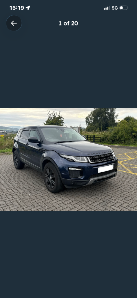 Land Rover, RANGE ROVER EVOQUE, Estate, 2018, Manual, 1999 (cc), 5 doors