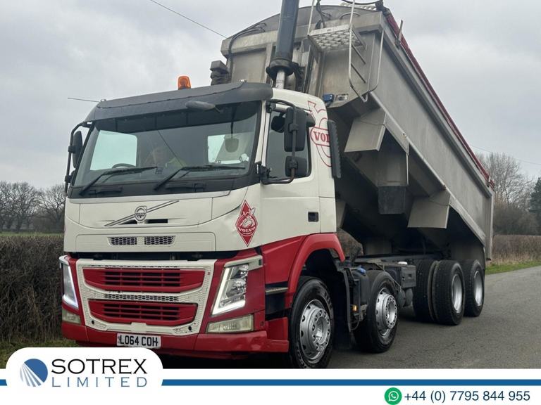 Volvo FMX 370 8 X 4 Alloy Body Tippe