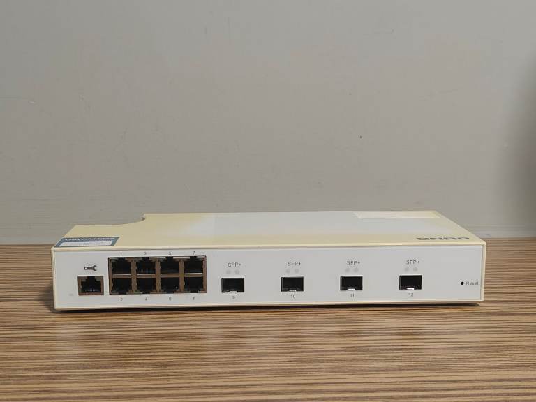 Qnap QSW-M408 Layer 2 Web Managed Switch 4-Port 10GB Combo + 8-Port 1GB
