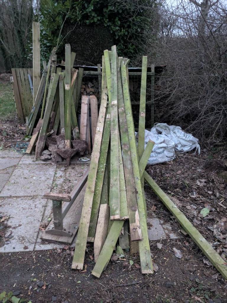 ***FREE*** Assorted Fence posts