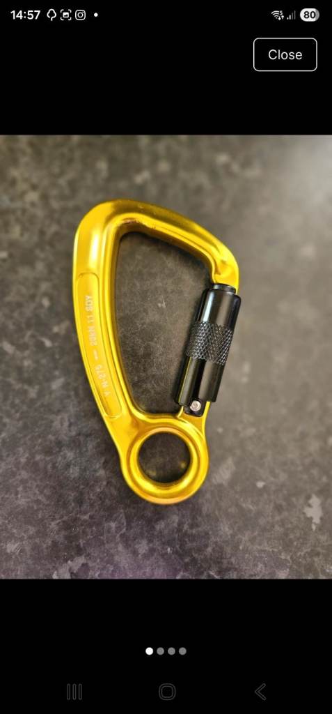 Heightec ti act carabiner