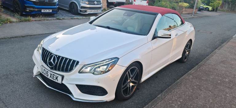 Mercedes-Benz, E CLASS, Convertible, 2015, Semi-Auto, 2987 (cc), 2 doors
