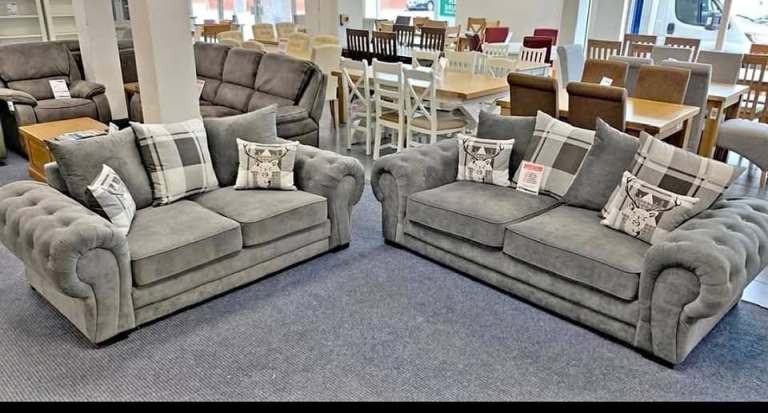 Premium Verona Corner Sofa & 3-2 Sofa Set 🔔 Luxury Comfy Build | Same Day Delivery **