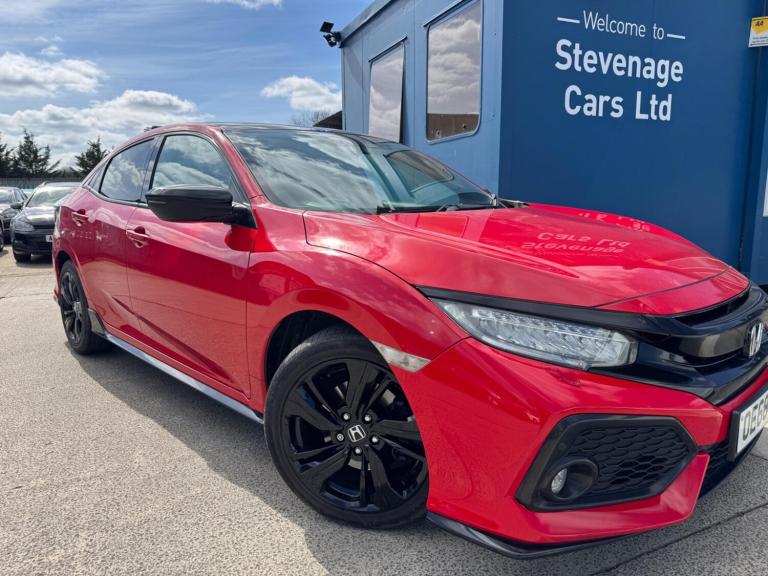 2018 Honda Civic 1.5 VTEC Turbo GPF Sport Plus CVT Euro 6 (s/s) 5dr HATCHBACK Petrol Automatic