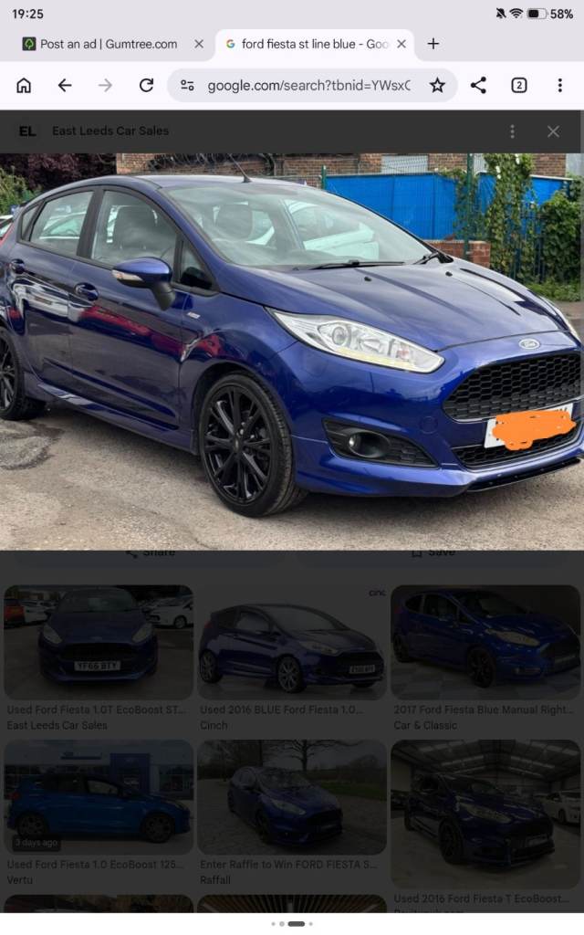 Ford, FIESTA, Hatchback, 2016, Manual, 998 (cc), 5 doors