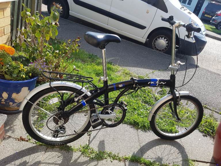 ACTIV 20" WHEEL FOLDING BIKE ALUM FRAME IN GOOD CLEAN CONDITION