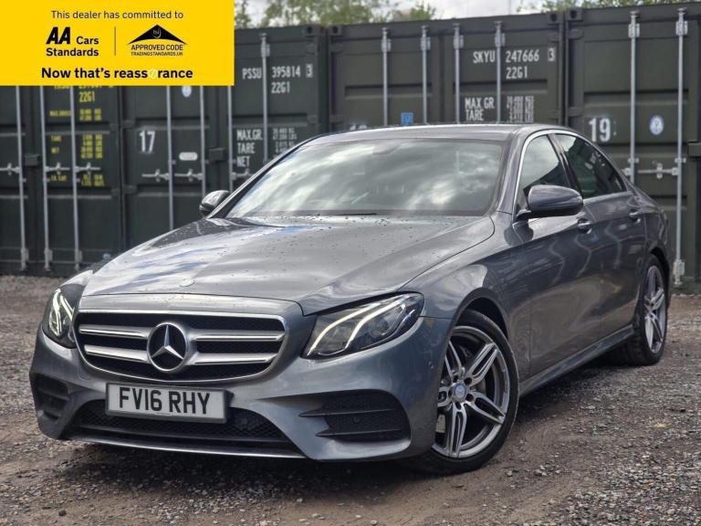 2016 Mercedes-Benz E Class 2.0 E220d AMG Line Saloon 4dr Diesel G-Tronic+ Euro 6 (s/s) (194 ps) S...