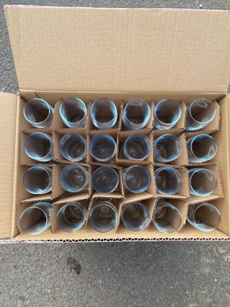 40 X Pasabahce Professional Use Wine Champagne Glasses Joblot 5 1/4 UK oz NEW