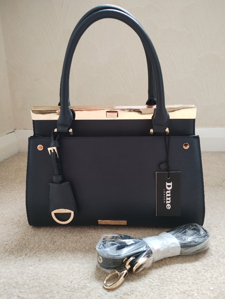 Navy Dune handbag 