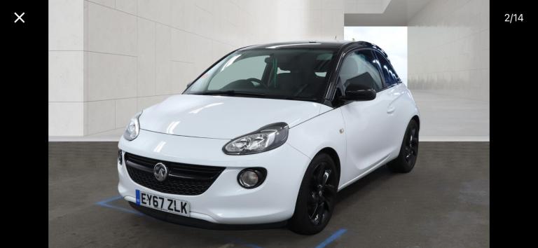 2017 Vauxhall ADAM 1.2i Energised 3dr HATCHBACK Petrol Manual
