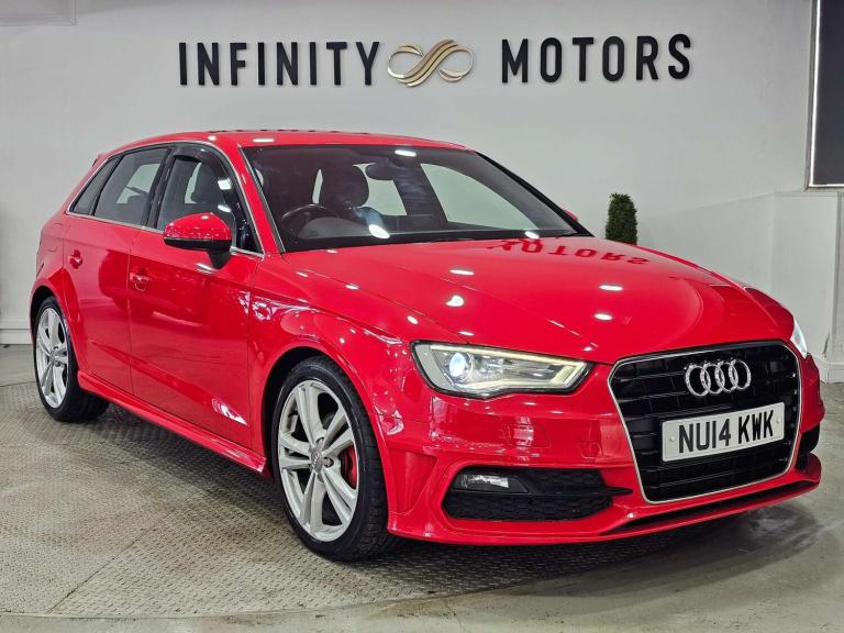 2014 Audi A3 2.0 A3 Sportback S Line TDI 5dr Hatchback Diesel Manual