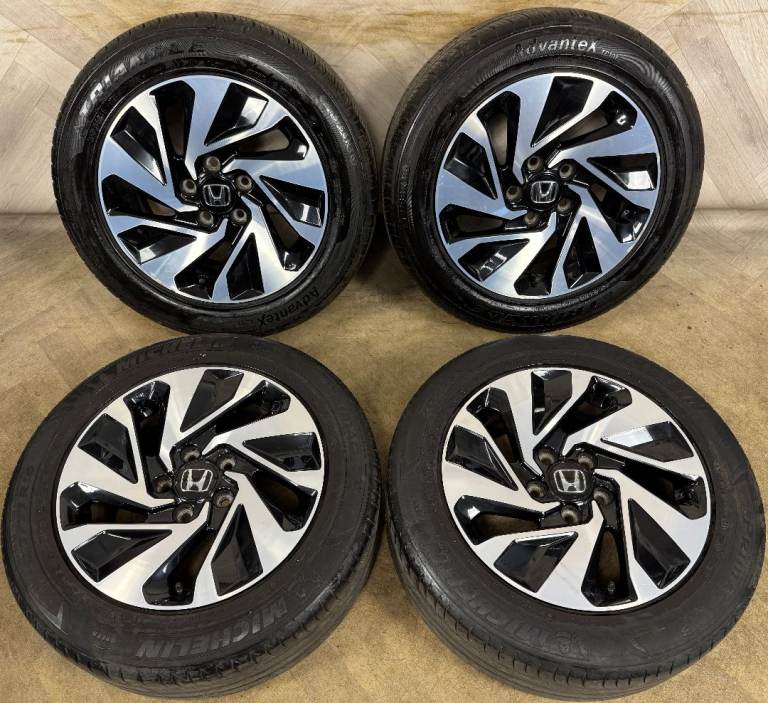 16'' HONDA CIVIC MK10 DC ALLOY WHEELS TYRES ALLOYS 16070A