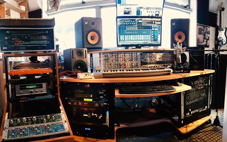 image for Cozy room w Double Bed  and Private Music Production Studio  in Stoke Newington N16