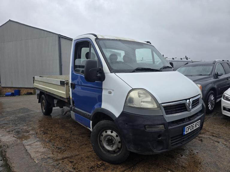 VAUXHALL MOVANO 2.5 DIESEL MWB DROPSIDE NO VAT