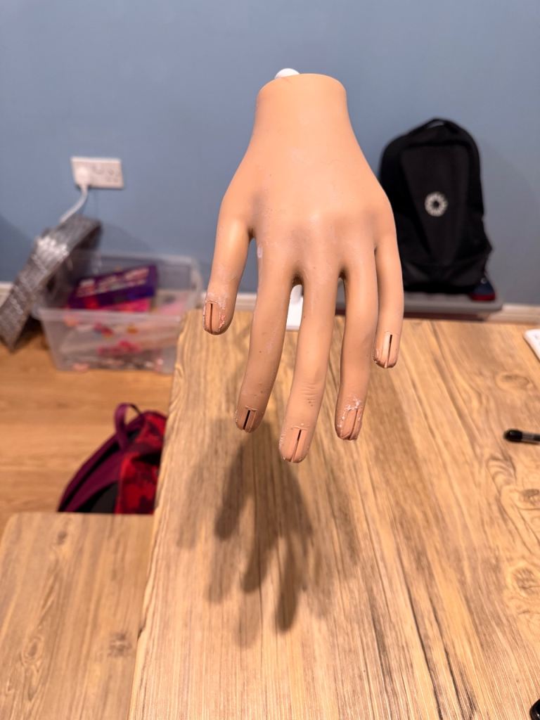 Nail tech items or nail practice items for sale 